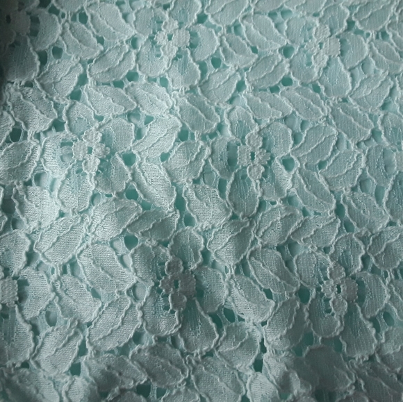 Loft Marissa Mint Blue Foral Shorts - Picture 4 of 8